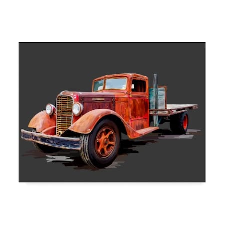 Emily Kalina 'Vintage Truck I' Canvas Art,14x19